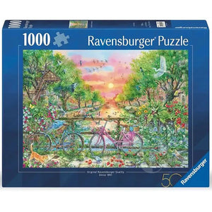 Ravensburger - 1462 | Dreamy Bikes in Amsterdam - 1000 Piece Puzzle