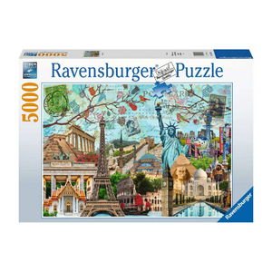  Ravensburger Big City Collage 5000 Piece Jigsaw Puzzle for  Adults - 17118 - Handcrafted Tooling, Durable Blueboard, Every Piece Fits  Together Perfectly : Toys & Games
