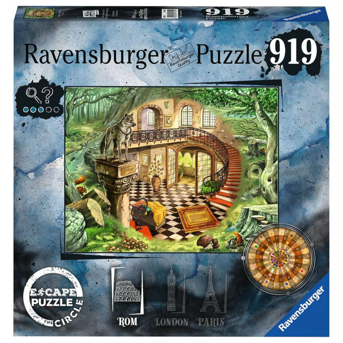 Ravensburger - 17310 | Escape The Circle: Rome - 919 Piece Puzzle