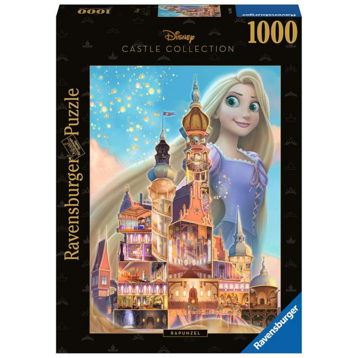 Ravensburger - 17336 | Disney Castles: Rapunzel - 1000 Piece Puzzle