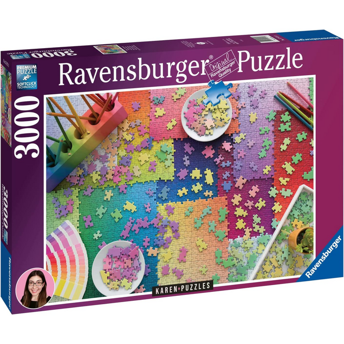 Ravensburger - 17471 | Puzzles on Puzzles - 3000 Piece Puzzle