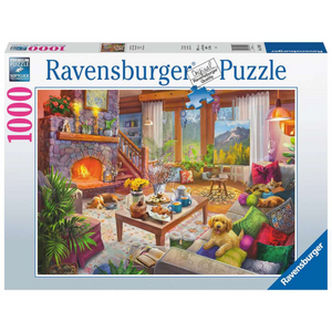 Ravensburger - 17495 | Cozy Cabin - 1000 Piece Puzzle