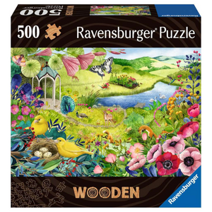Ravensburger - 17513 | Nature Garden - Wooden 500 Piece Puzzle