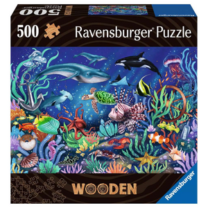 Ravensburger - 17515 | Under The Sea - Wooden 500 Piece Puzzle