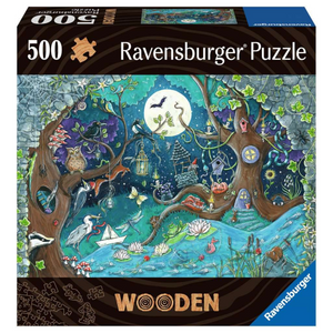 Ravensburger - 17516 | Fantasy Forest - Wooden 500 Piece Puzzle