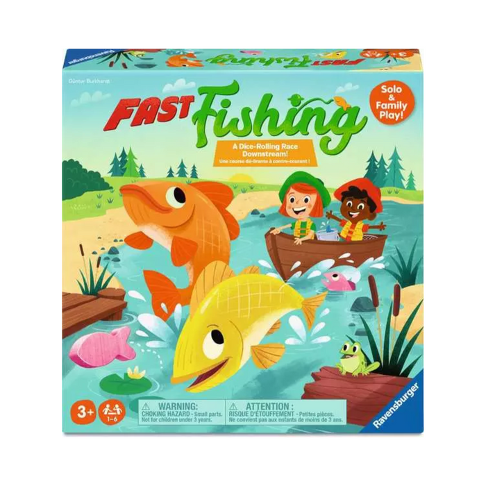 Ravensburger - 23033 | Fast Fishing - Fun First Board Game for Preschoolers