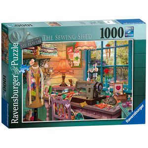 Ravensburger - 00334 | The Sewing Shed 1000 Pc PZ