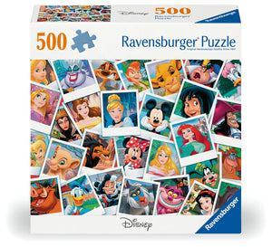 Ravensburger - 12001558 Disney Portraits - 500 PC Puzzle