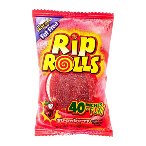 Foreign Candy Company - 90624 | Rip Rolls - Strawberry