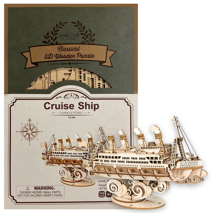 Rolife - TG306 | 3D Wooden Puzzle - Cruise Ship