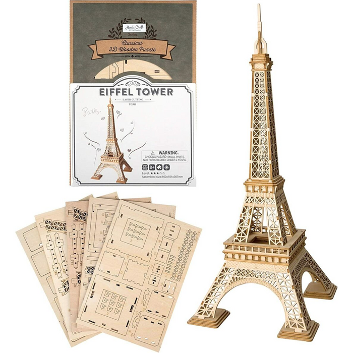 1 | 3D Wooden Puzzle - Eiffel Tower