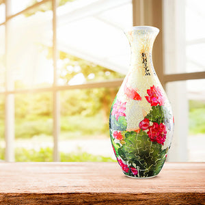 Carp with Lotus - Puzzle Vase 160PC