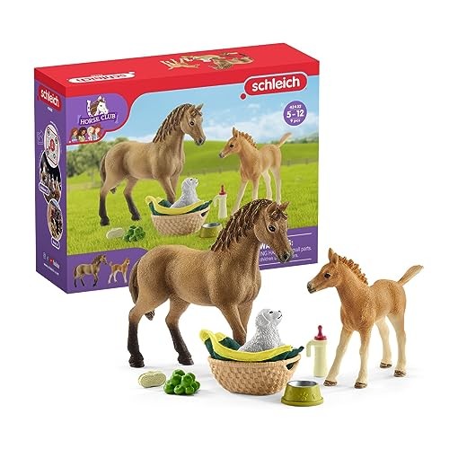 Schleich - 42432 | Horse Club: Sarah's Baby Animal Care