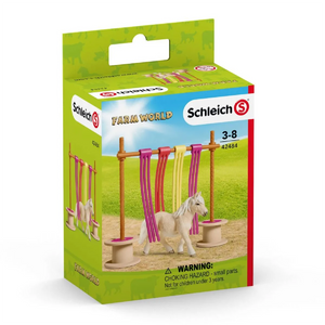 Schleich - 42484 | Farm World: Pony Curtain Obstacle