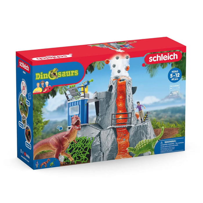 Schleich - 42564 | Volcano Expedition and Base Camp