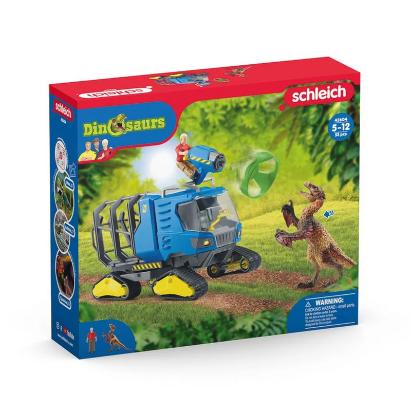 Schleich - 42604 | Dinosaurs: Track Vehicle – Castle Toys