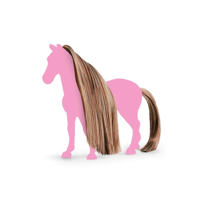 6 | Hair Beauty - Horses Brown-Gold