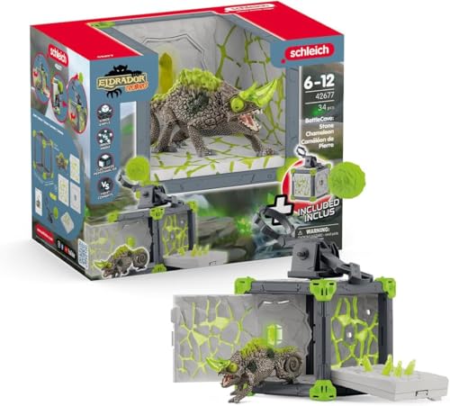 Schleich - 42677 | BattleCave Stone Chameleon