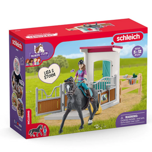 Schleich - 42709 | Horse Club - Horse Box with Lisa & Storm