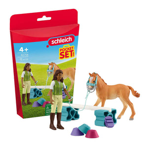 Schleich - 42756 | Horse Club: Training Set for Foals with Sarah