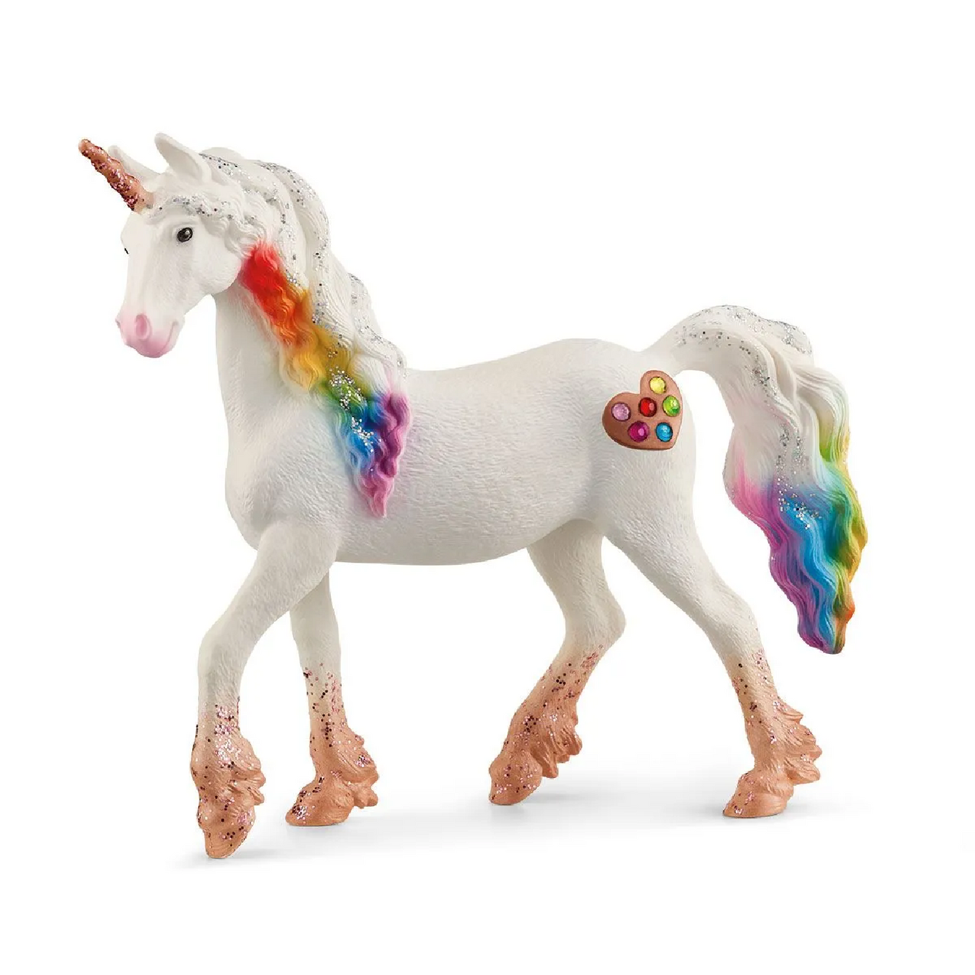 Schleich 70726 Bayala Rainbow Love Unicorn Mare Castle Toys
