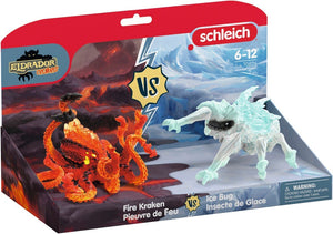Schleich - 70826 | Eldrador: Ice Bug vs Fire Kraken