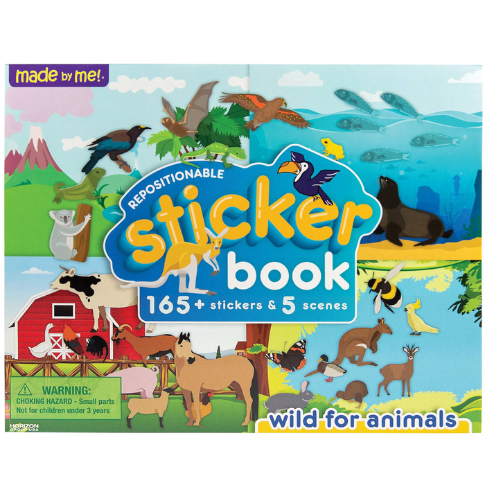 12 | Animals Sticker Book