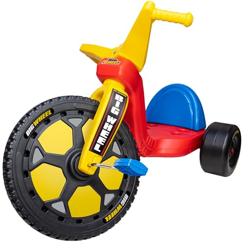 Schylling - BW16SO | Big Wheel Speedster Riding Tricycle with Adjustable Seat