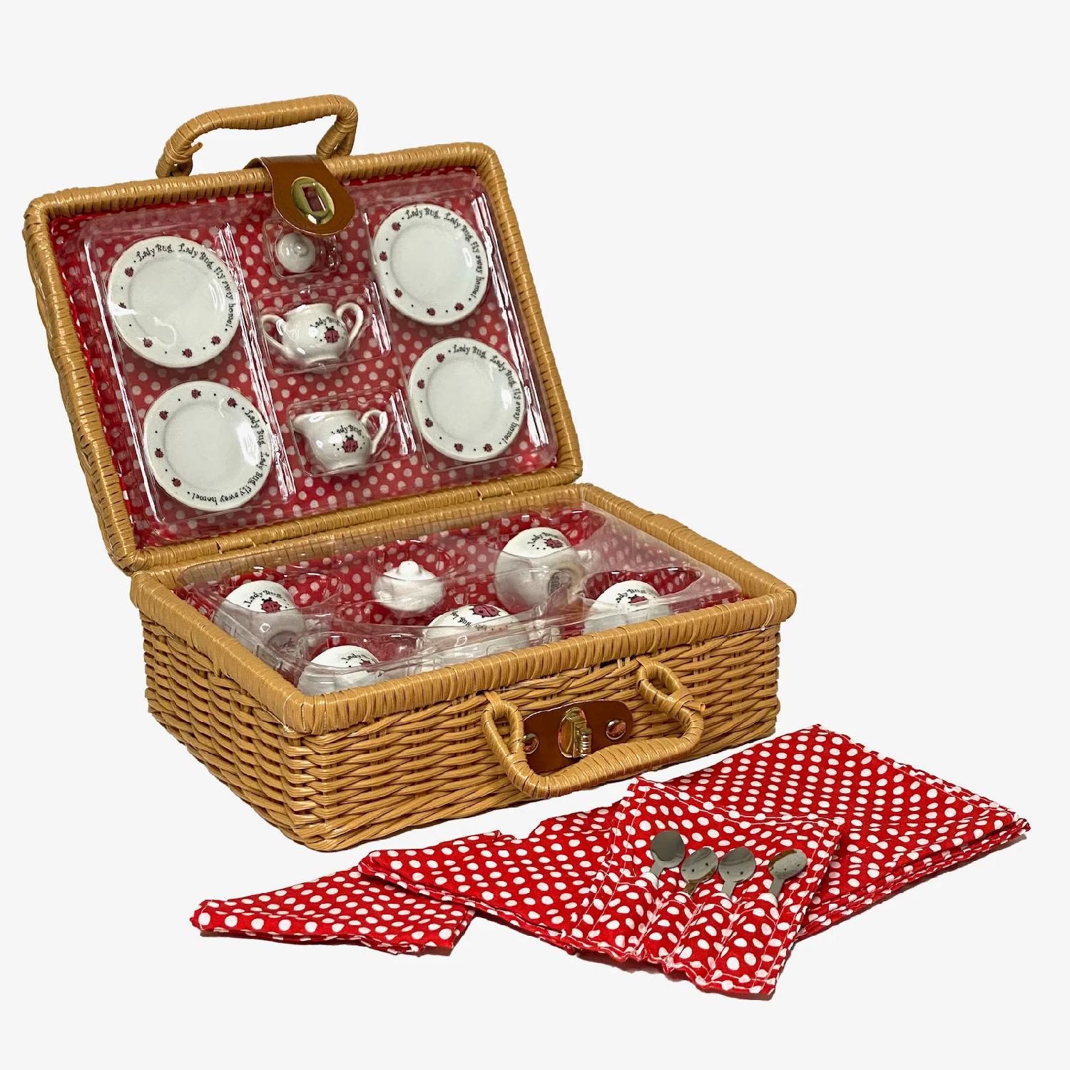 Schylling ladybug online tea set