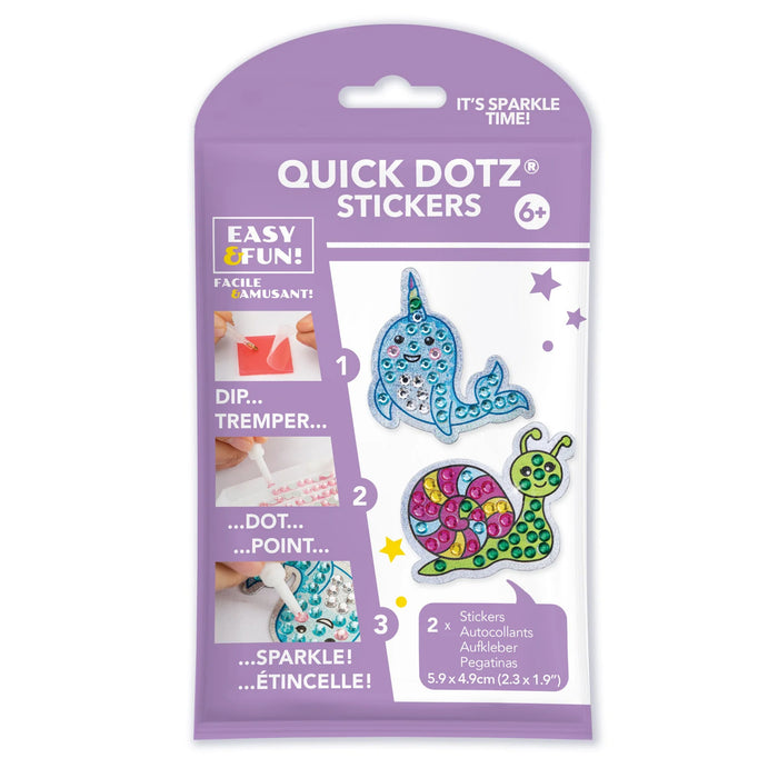 Toysmith - DTZ8.005 | Diamond Dotz - BIG DOTZ Sticker pack 5 - Slip & Swim