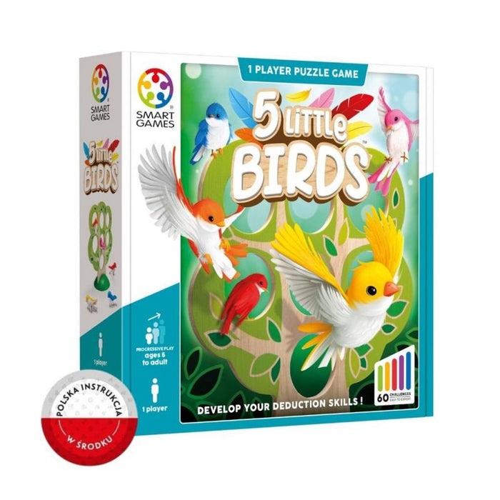 Smart Games - SG 039 | 5 Little Birds - Deduction Game