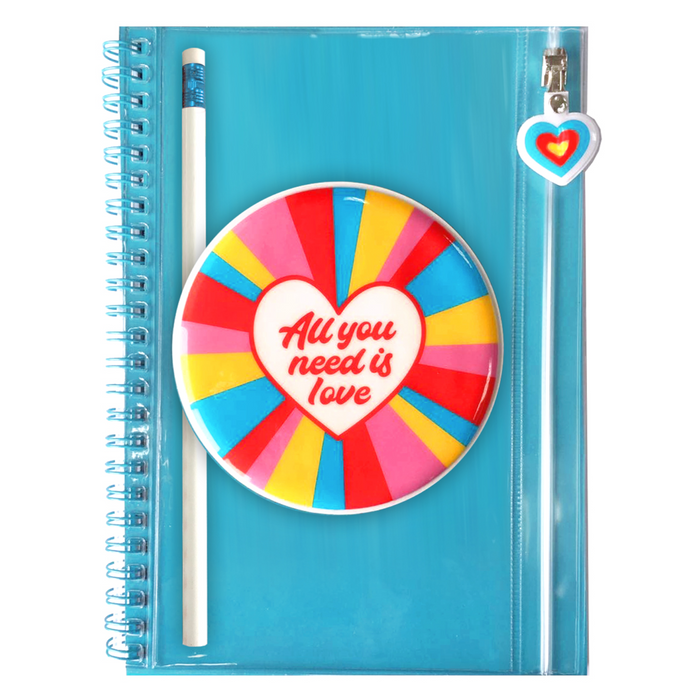 Snifty - 02629 | All You Need is Love - Pencil Pouch Journal