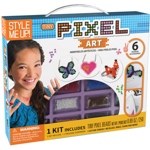 SpiceBox - 15088 | Style Me Up Pixel Art Kids Crafting