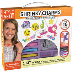 SpiceBox - 15927 | Style Me Up Shrinky Charms Kids Crafting