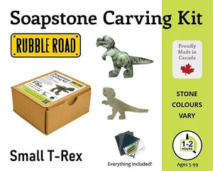 Studiostone Creative - 75367 | 5367-Soapstone Carving Kit T-Rex