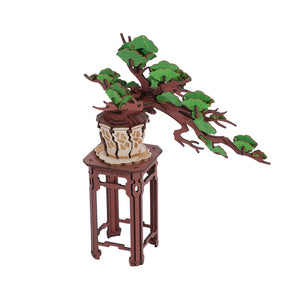 Rolife - TG510 | Evergreen Pine Bonsai Wooden Model Kit