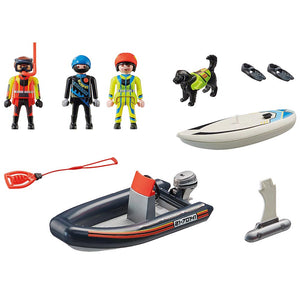 Playmobil - 70141 | City Action: Water Rescue with Dog