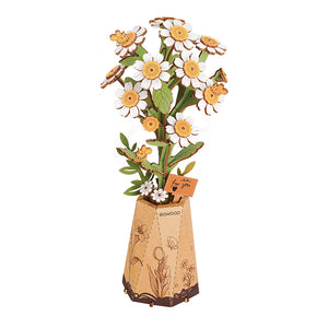 Robotime - TW061 | Wooden Bloom Craft - Chamomile