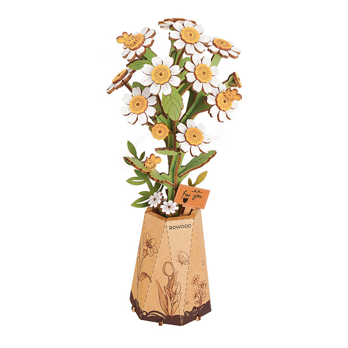 Robotime - TW061 | Wooden Bloom Craft - Chamomile