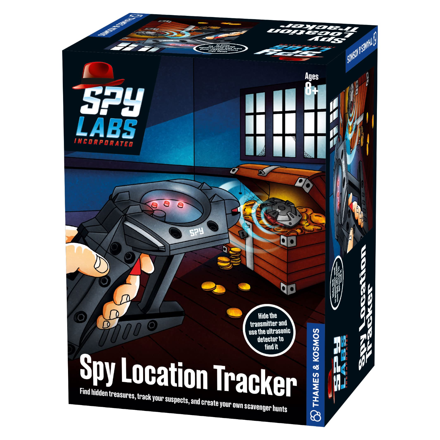 Thames & Kosmos - 548003 | Spy Labs: Spy Location Tracker – Castle