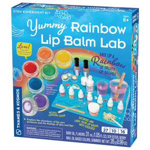 Thames & Kosmos - 550040 | Yummy Rainbow Lip Balm Lab