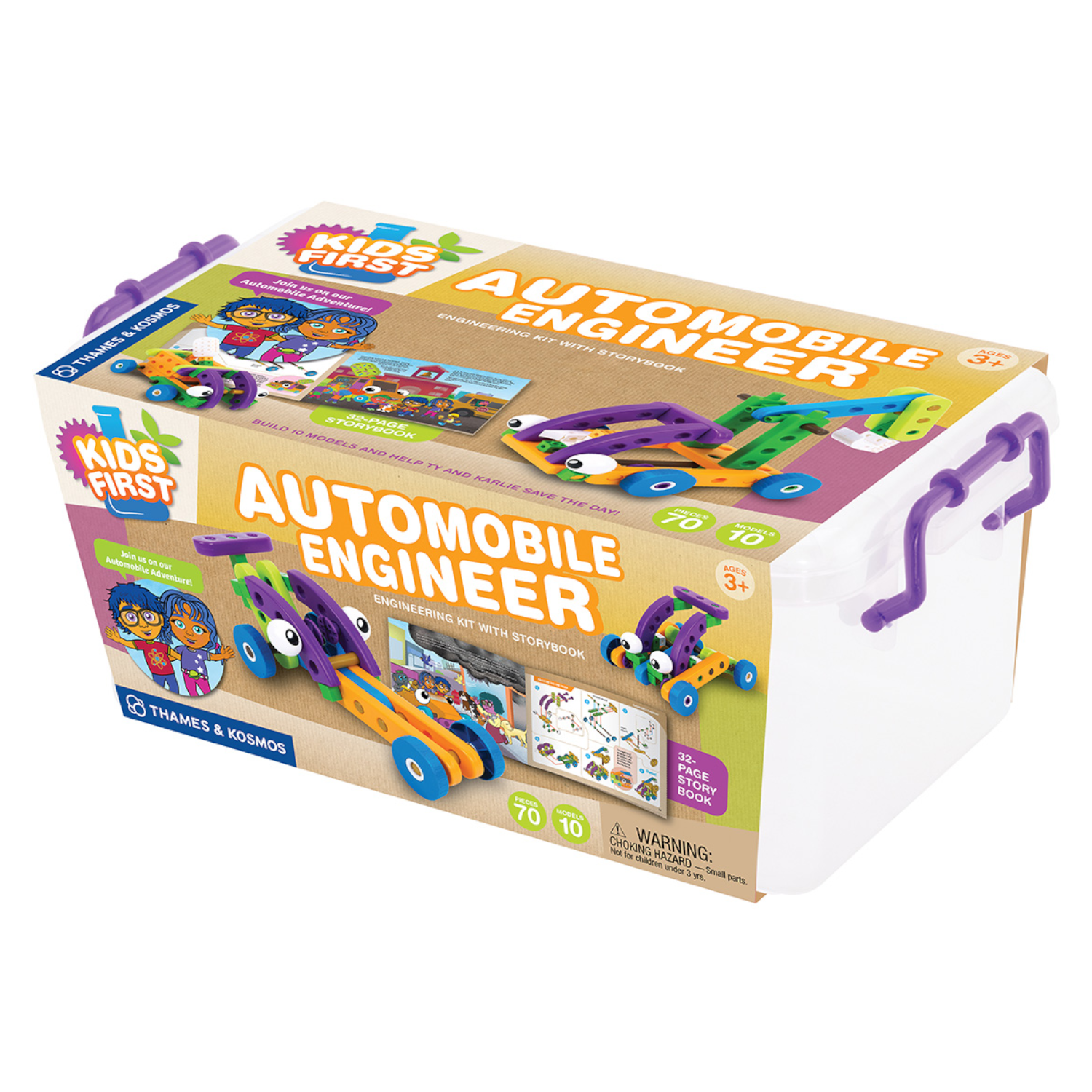 Thames Kosmos 567006 Kids First Automobile Engineering Kit
