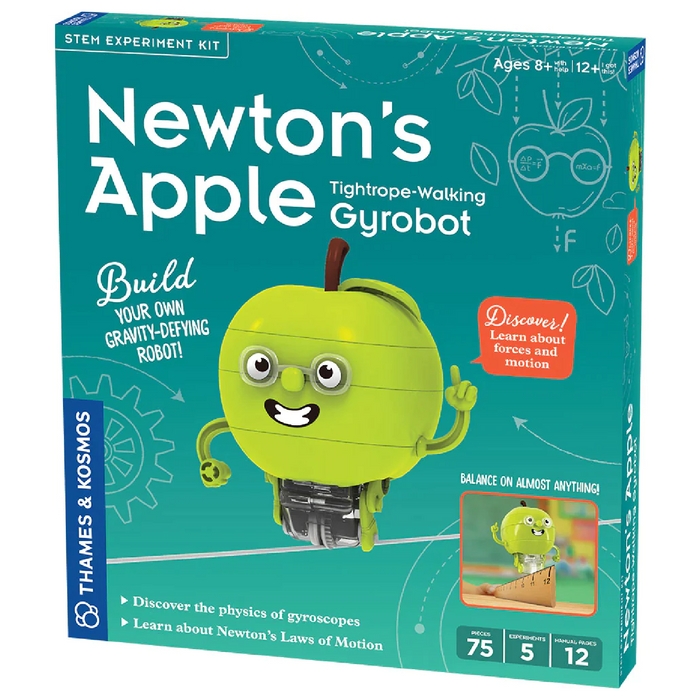 8 | Newton's Apple: Tightrope-Walking Gyrobot