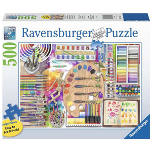 Ravensburger - 17535 | The Artist's Palette - 500 Piece Puzzle