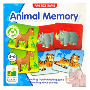 The Learning Journey - 101346 | Fun Size Game: Animal Memory
