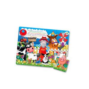 The Learning Journey - 434253 | Fun Size Puzzle  Asst - Old Macdonald's Farm - 28 pieces