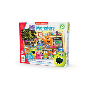 The Learning Journey - 115657 | Puzzle Doubles Glow in the Dark - Monsters