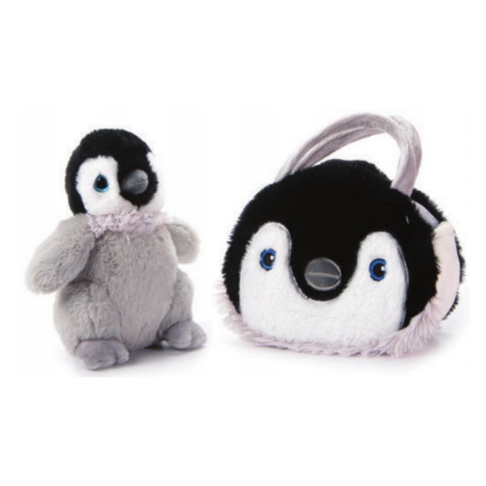 The Petting Zoo - 724521 | Purse & Plush Penguin Chick