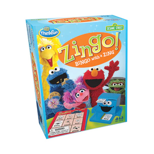 ThinkFun - 97707 | Sesame Street: Zingo! Bingo With A Zing