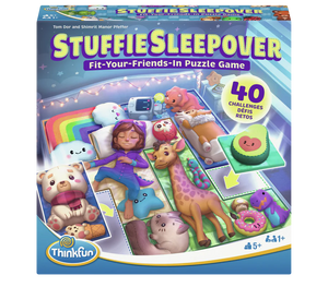 ThinkFun - 76568 | Stuffie Sleepover Puzzle Game